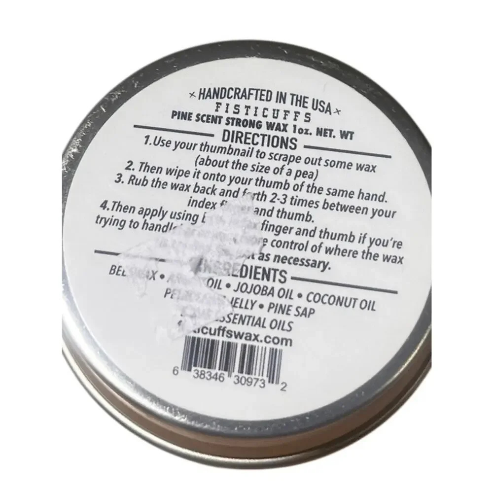 Grave Before Shave Fisticuffs Pine Scent Mustache Beeswax Strong Hold